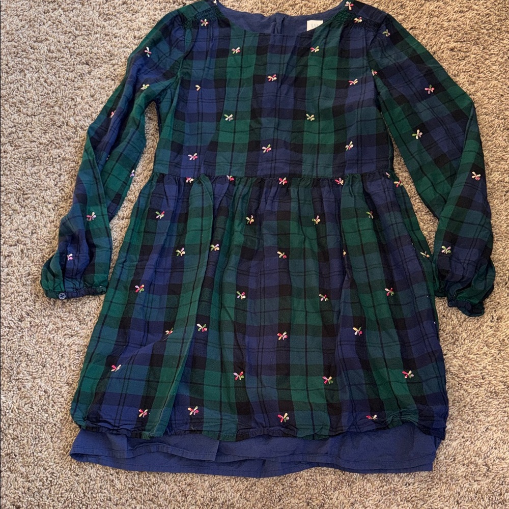 Gap x Sarah Jessica Parker plaid dress size large